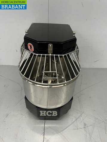 RVS HCB Spiraalkneder deegmenger deegmixer 8 liter Zwart, Ophalen of Verzenden, Nieuw in verpakking