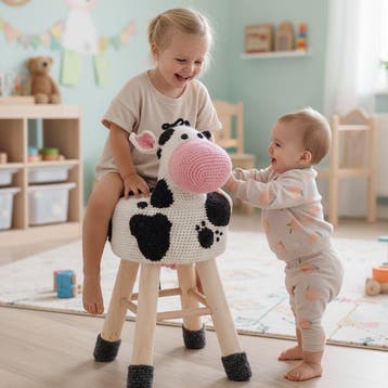 Koe uit Dierenkruk Haken Deel 1 - Haakpret Anja Toonen - H, Ophalen of Verzenden, Nieuw