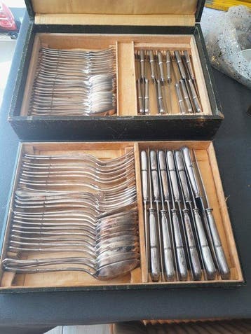 V.D. Torren - Sidney Mills - Eetservies voor 12 (72) - inox