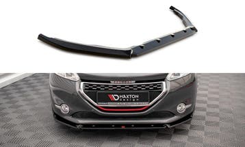 Voorspoiler V.2 Peugeot 208 GTi Maxton Glans Zwart, Ophalen of Verzenden, Nieuw