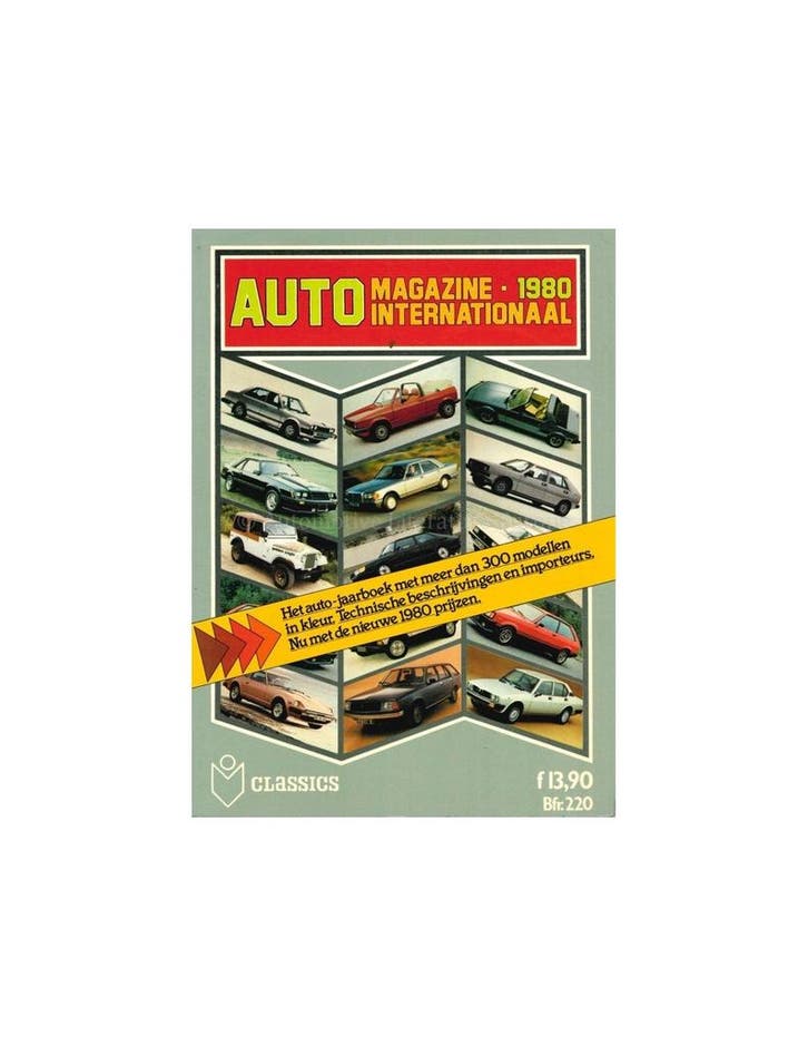 1980 AUTO MAGAZINE DUTCH, Boeken, Auto's | Boeken