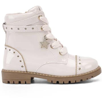 Mayoral Girls Biker Boots Ecru - Schoenmaat 31 (6-7 jaar), Ophalen of Verzenden, Nieuw