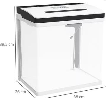 Aquarium starterkit – Compact glas aquarium met verlichting, Verzenden, Nieuw