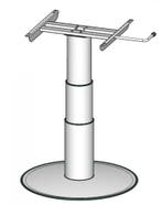 Ilse Vrijstaande Lifttafelpoot 7037 G06 32/69.5cm, Huis en Inrichting, Tafelonderdelen, Ophalen of Verzenden, Nieuw