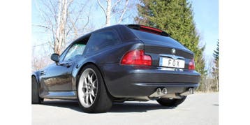 FOX BMW Z3 M einddemper rechts/links - 2x80 type 25 rechts/l, Auto-onderdelen, Uitlaatsystemen, Verzenden, Nieuw