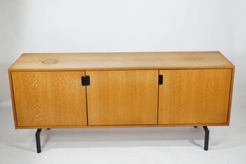 Dressoir - Metaal, fineer