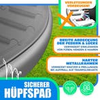 Trampoline rand - Beschermrand - 366 cm - Grijs - KESSER, Verzenden, Zo goed als nieuw