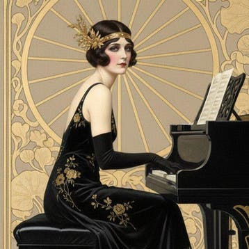 I_KONIQ - Piano singer in proibitionism epoca