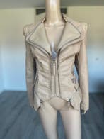 Noemi Kent Paris jas beige nepleer – maat L/M – 2-in-1 jas, Kleding | Dames, Jassen | Zomer, Noemi Kent, Verzenden, Beige, Maat 42/44 (L)