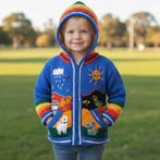 Peruvian kids sweater, jacke Peru kind, Peru toddler sweater, Verzenden, Jongen of Meisje, Trui of Vest, Nieuw