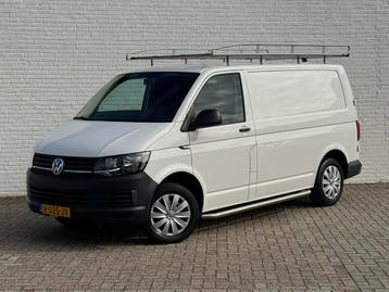Volkswagen Transporter  | Financial Lease voor 242 p/mnd, Stof, Gebruikt, Overige carrosserieën, Wit