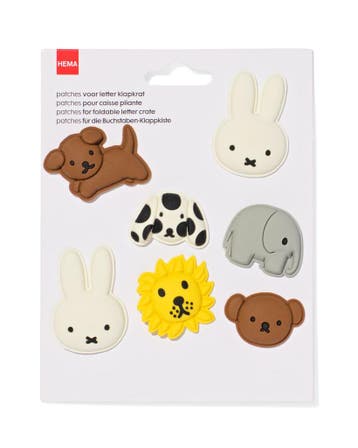HEMA Nijntje patches letter klapkrat, Verzenden, Nieuw