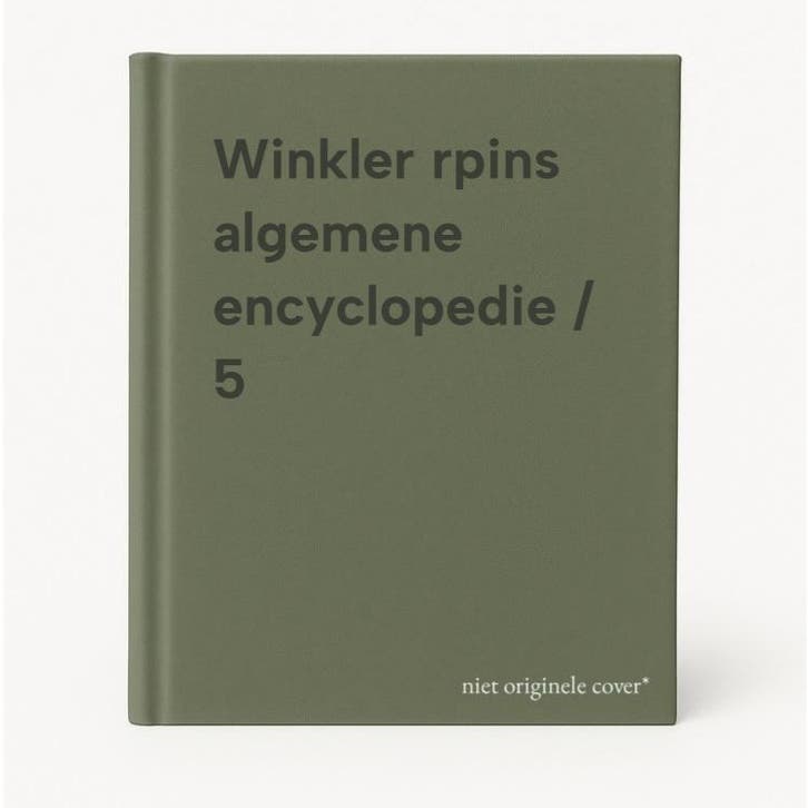 Winkler rpins algemene encyclopedie / 5 9789010039507, Boeken, Encyclopedieën, Gelezen, Verzenden