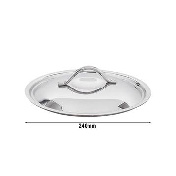 GGM Gastro | Deksel - RVS - 255x256x50mm | TDK240 | TDK240, Huis en Inrichting, Verzenden, Nieuw