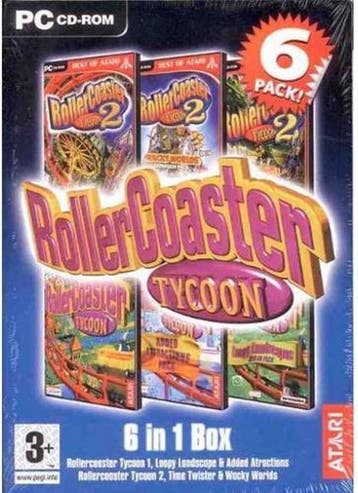Rollercoaster Tycoon 6 Pack - Windows, Verzenden, Nieuw
