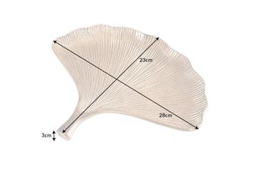 Decoratieve kommen set van 3 GINKGO 30cm goud handgemaakt, Huis en Inrichting, Woonaccessoires | Vazen, Ophalen of Verzenden, Nieuw