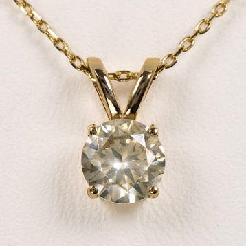 Zonder minimumprijs - Ketting met hanger - 14 karaat Geel