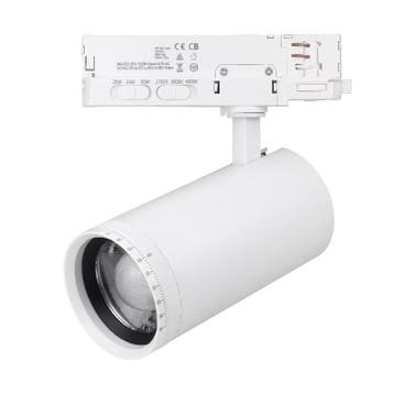 3-FASE RAILSPOT | ZOOMABLE | WATT SWITCH | CCT-SWITCH | WIT, Nieuw