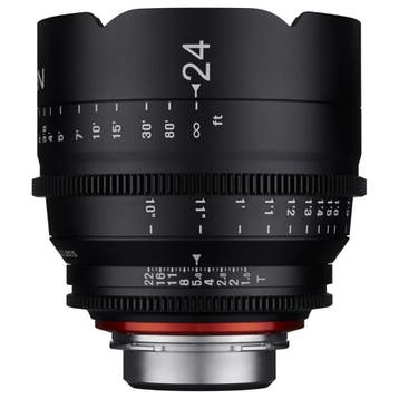 XEEN 24mm T1.5 PL (Feet) Objectief - Nieuw!, Ophalen of Verzenden, Nieuw, Groothoeklens