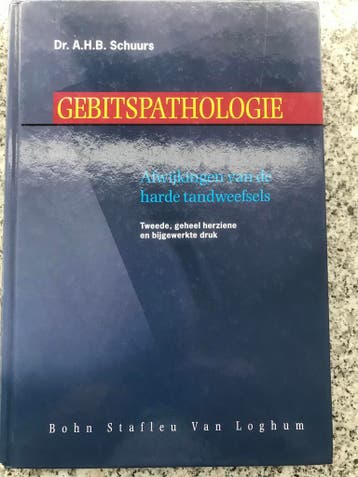 Gebitspathologie (Dr. A.H.B. Schuurs), Boeken, Wetenschap, Gelezen, Dr. A.H.B. Schuurs, Overige wetenschappen, Verzenden