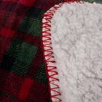 Ruhhy Dubbelzijdige Plaid – Warme Flanellen Deken, 160x20., Ophalen of Verzenden, Nieuw