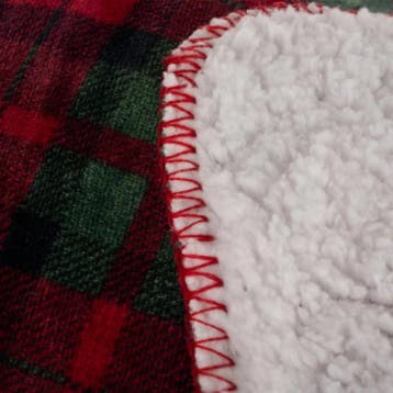 Ruhhy Dubbelzijdige Plaid – Warme Flanellen Deken, 160x20., Ophalen of Verzenden, Nieuw