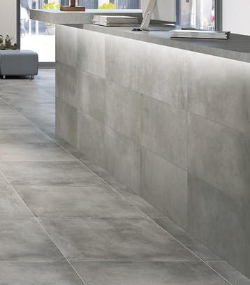 10,08 m2 120x120 rustige zachtgrijze tegels, Doe-het-zelf en Verbouw, Tegels, Ophalen, 60 cm of meer, Nieuw, 10 m² of meer