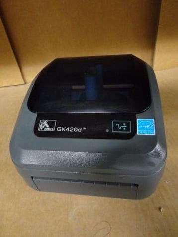 Zebra GK420d Barcode Label Printer  USB & RJ-45 + 2 Label, Ophalen of Verzenden, Nieuw, Zebra
