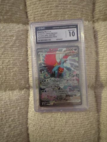 Pokémon - 1 Graded card - Donnersichel ex Foil, Full art -, Nieuw
