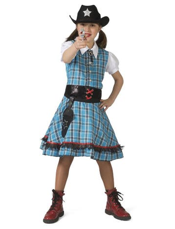 Cowgirl Kostuum Blue Bird Meisje, Kleding | Dames, Ophalen of Verzenden, Nieuw