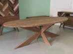 Ovale eettafel | teakhout | 160 t/m 260 | v.a €680,- |, Ophalen of Verzenden, Nieuw, Ovaal, Teakhout