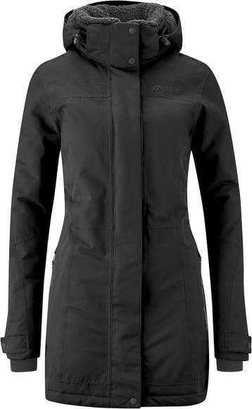 Maier Sports Lisa 2 Jas - Zwart - Maat 44 | Retourdeal 47%, Maier Sports, Ophalen of Verzenden, Zo goed als nieuw, Maat 36 (S)