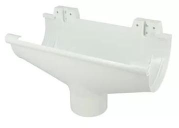 NICOLL Techtan LG25 PVC-Ti expansie centraaluitloop d80 wit, Ophalen of Verzenden, Nieuw