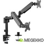 Gembird MA-DA2P-01 flat panel bureau steun 81,3 cm (32 ), Verzenden, Nieuw, Gembird