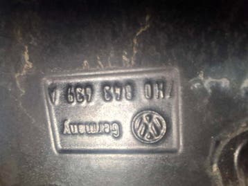 volkswagen transporter t5 t6 schuifdeurcontact links 7H0..., Ophalen of Verzenden, Gebruikt, Volkswagen