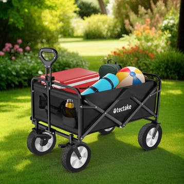 Opvouwbare bolderwagen Leon met remmen, draagkracht 80kg, Verzenden, Nieuw