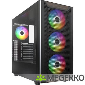 Montech XR Wood Zwart, Computers en Software, Verzenden, Nieuw