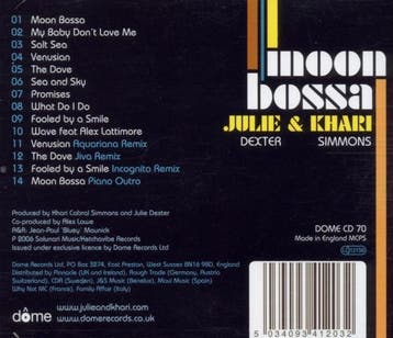 cd - julie dexter - MOON BOSSA (nieuw), Verzenden, Zo goed als nieuw