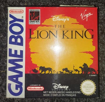 Disneys the lion king (Gameboy tweedehands game), Ophalen of Verzenden, Zo goed als nieuw