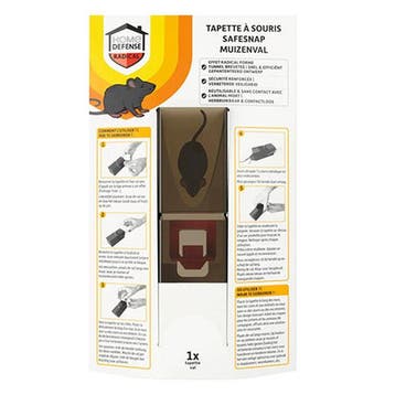 Muizenval | Home Defense (Herbruikbaar, Zwart), Verzenden, Nieuw