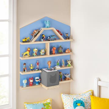 Wandkasat Mylittle Story voor maar liefst 50 Tonies - blauw, Verzenden, Nieuw