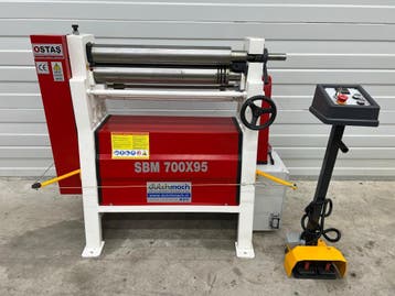 OSTAS SBM 700 x 95 plaatwals platenwals rollenwals, Nieuw