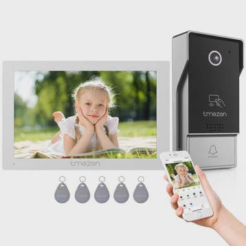 TMEZON 4-Draads Video Intercom Systeem met 7" HD Touchscreen, Verzenden, Nieuw