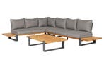 Suns Nardo loungeset - Light Antracite | AANVRAAG, Verzenden, Nieuw, Hout, Loungeset