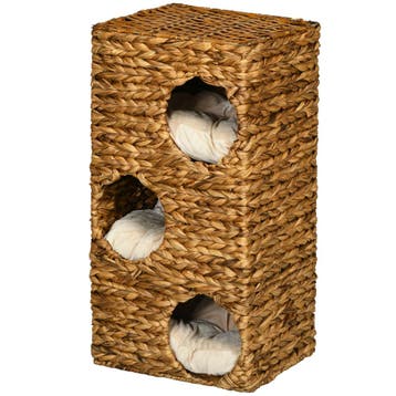 TRUUSK Krabton 76 cm Hoog - 3 Grotten - Wasbaar Kussen - Kra, Verzenden, Nieuw
