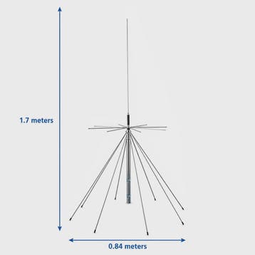Ultra-Wideband Discone Antenne 25MHz-1300MHz met PL259 Conne, Verzenden, Nieuw