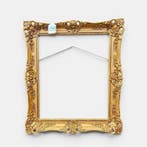 Lijst - 190. Oude goud vergulde schilderijlijst. Voor