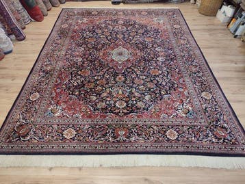 Keshan - Vloerkleed - 3.6 m - 2.4 m - Floraal Motief Royal!, Nieuw