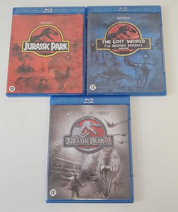 Jurassic Park Trilogy (Blu-ray), Cd's en Dvd's, Verzenden, Nieuw in verpakking, Actie