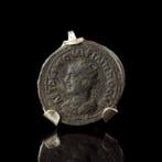 Oud-Romeins Munthanger met antieke munt van Filips II de
